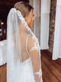 Lace Trimmed Veil