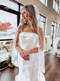 Floral & Leaf Lace Veil