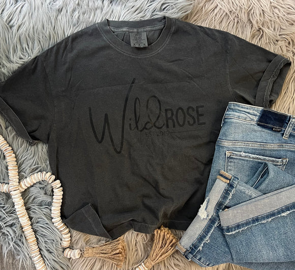 Wild Rose Pepper Comfort Colors Cropped Tee