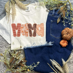 Fall Mama Ivory Comfort Colors Tee
