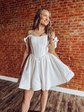 Bridal Mini Dress
