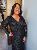 Rayna Gown - Hunter Green