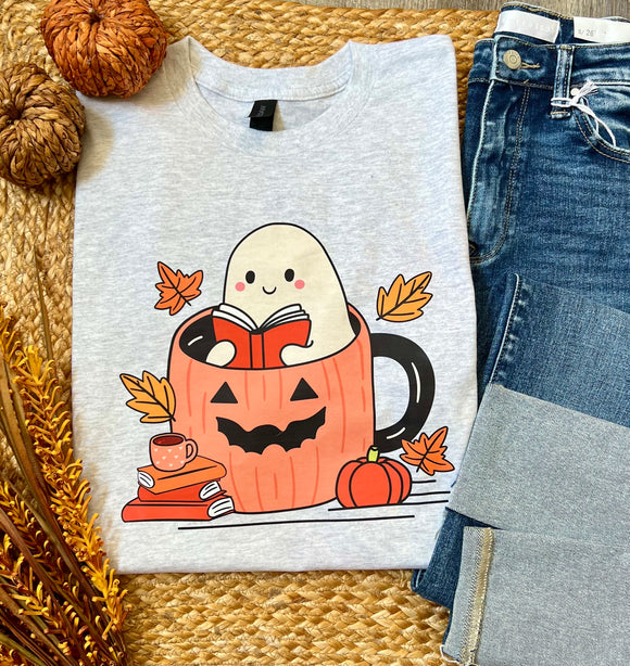 Fall Mug Ghost Ash Tee