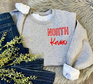 North Knox Grey Crewneck