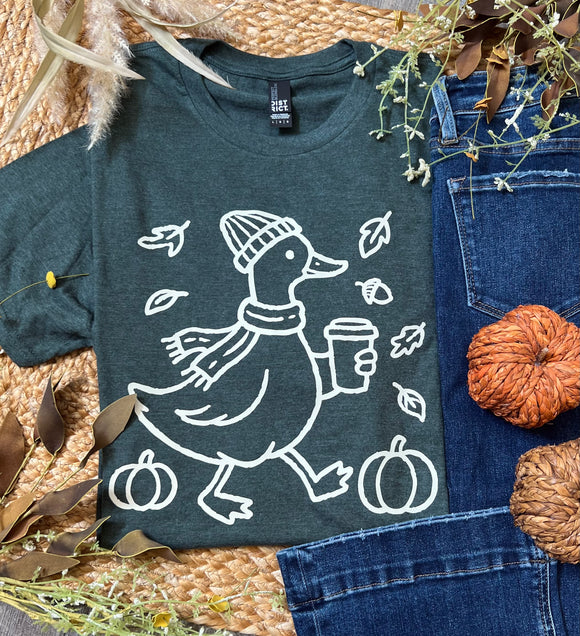 Fall Goose Tee