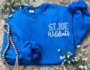 St Joe Wildcats Crewneck