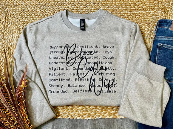 Blue Collar Wife Crewneck