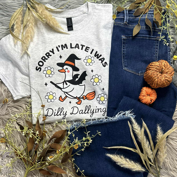 Dilly Dallying Ash Tee