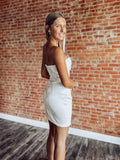 Bridal Mini Dress