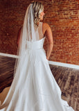 Beaded Cascade Waltz Veil