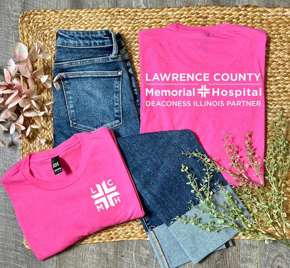 LCMH Awareness Pink Heather Tee