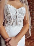 Beaded Edge Veil