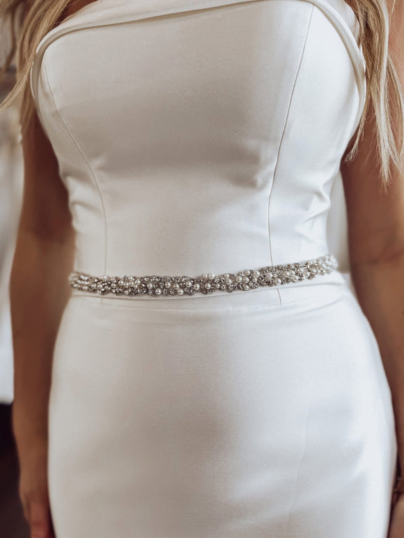 Corinne Crystal Belt