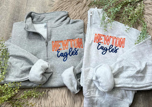 Newton Eagles 1/4 Zips