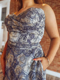 Brooke Brocade Gown - 2 Colors