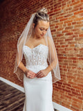 Beaded Edge Veil