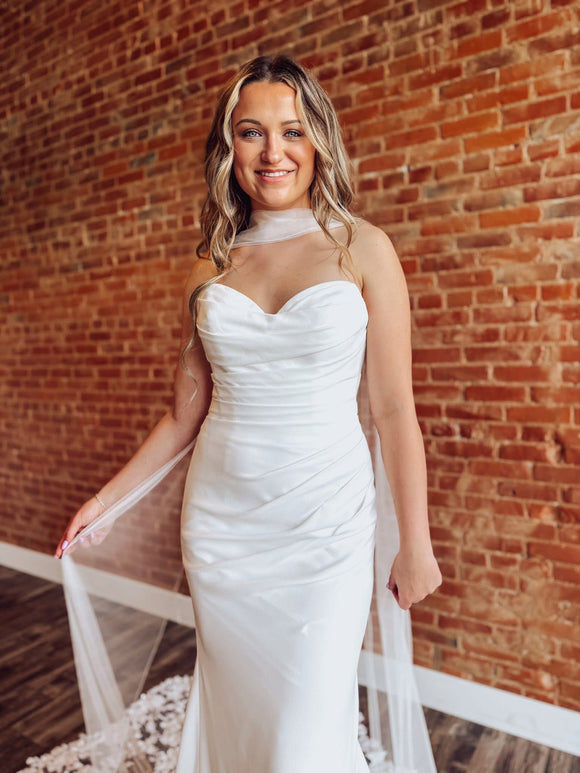 Modern Chic Bridal Scarf