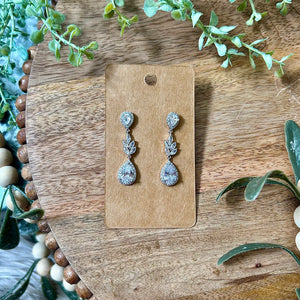 Crystal Dangle Earrings