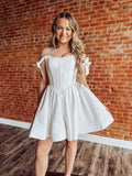 Bridal Mini Dress