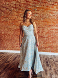 Brooke Brocade Gown - 2 Colors