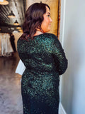 Rayna Gown - Hunter Green