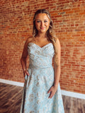Brooke Brocade Gown - 2 Colors