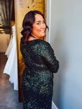 Rayna Gown - Hunter Green