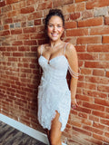 Bridal Mini Dress