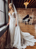 Light Tulle Fingertip Veil