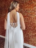 Modern Chic Bridal Scarf