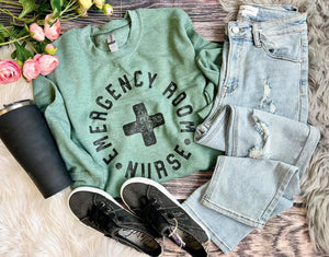 Emergency Room Nurse Crewneck