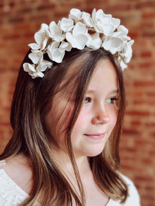 Ivory Flower Hairband