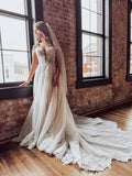 Light Tulle Fingertip Veil