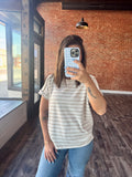 Stripe All The Way Top