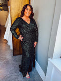 Rayna Gown - Hunter Green