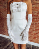 Bridal Mini Dress