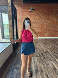 Denim Skort