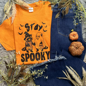 Stay Spooky Orange Tee