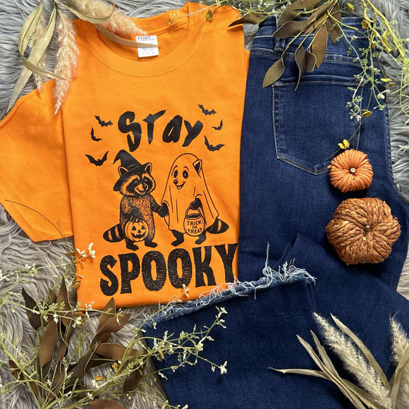 Stay Spooky Orange Tee