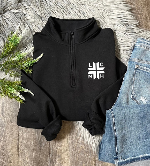LCMH Black 1/4 Zip