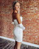 Bridal Mini Dress