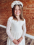 Ivory Flower Hairband