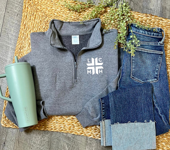 LCMH Graphite 1/4 Zip
