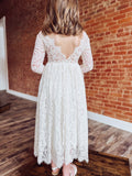 The Paisley Flower Girl Dress
