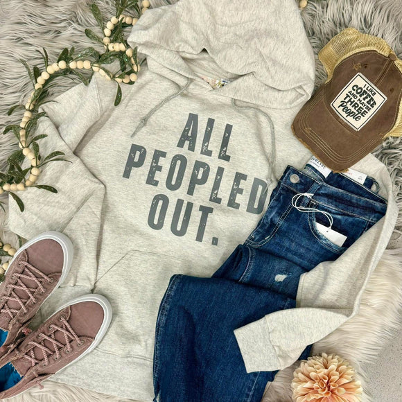 All Peopled Out Hoodie
