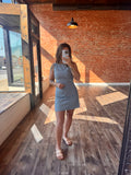 Embroidered Eyelet Sleeveless Dress