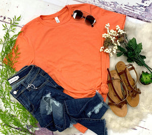 Essential T-shirt : Heather Orange