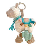 Itzy Ritzy: Activity Plush Silicone Teether Toy- Llama