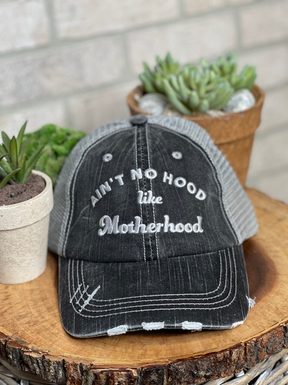 Katydid: Adult Ain't No Hood Like Motherhood - Gray